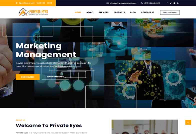 Construction Website