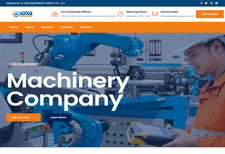 Construction Website