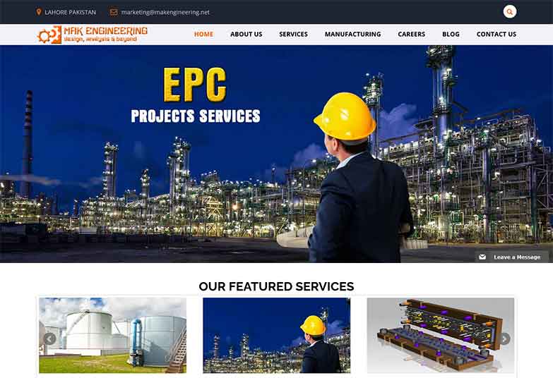 Construction Website